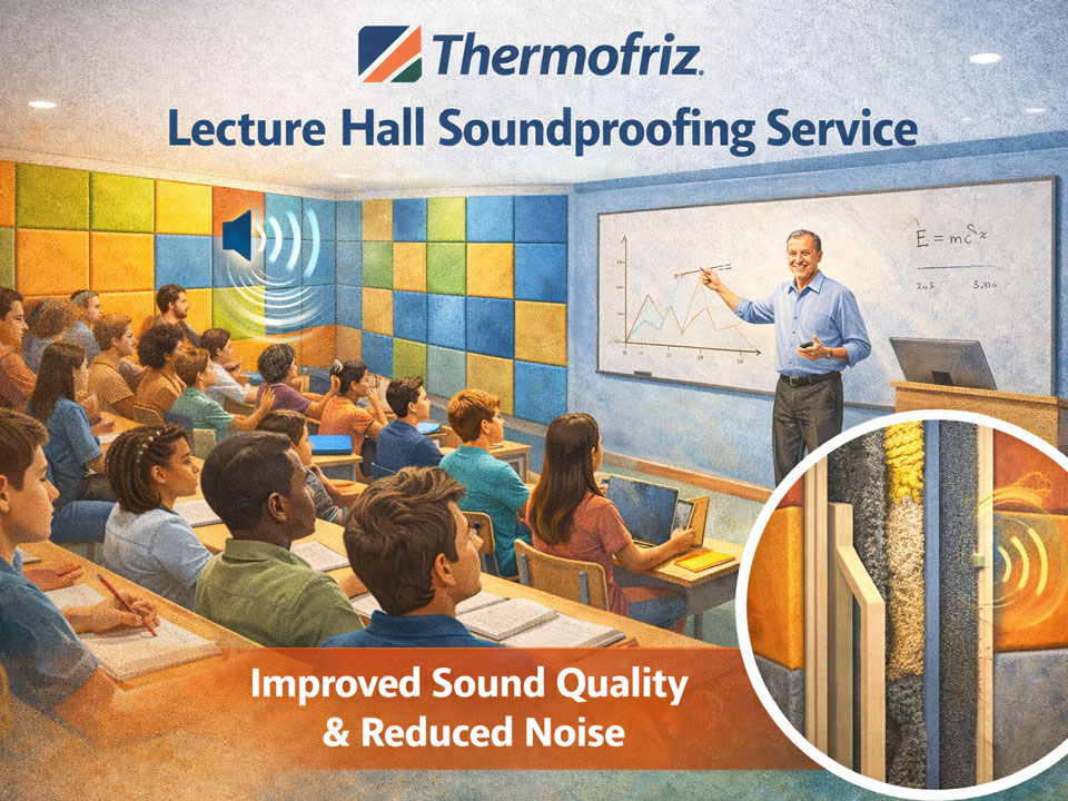 Lecture Hall Soundproofing Service
