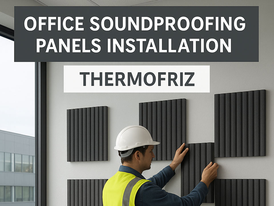 Office Soundproofing Panels Installation