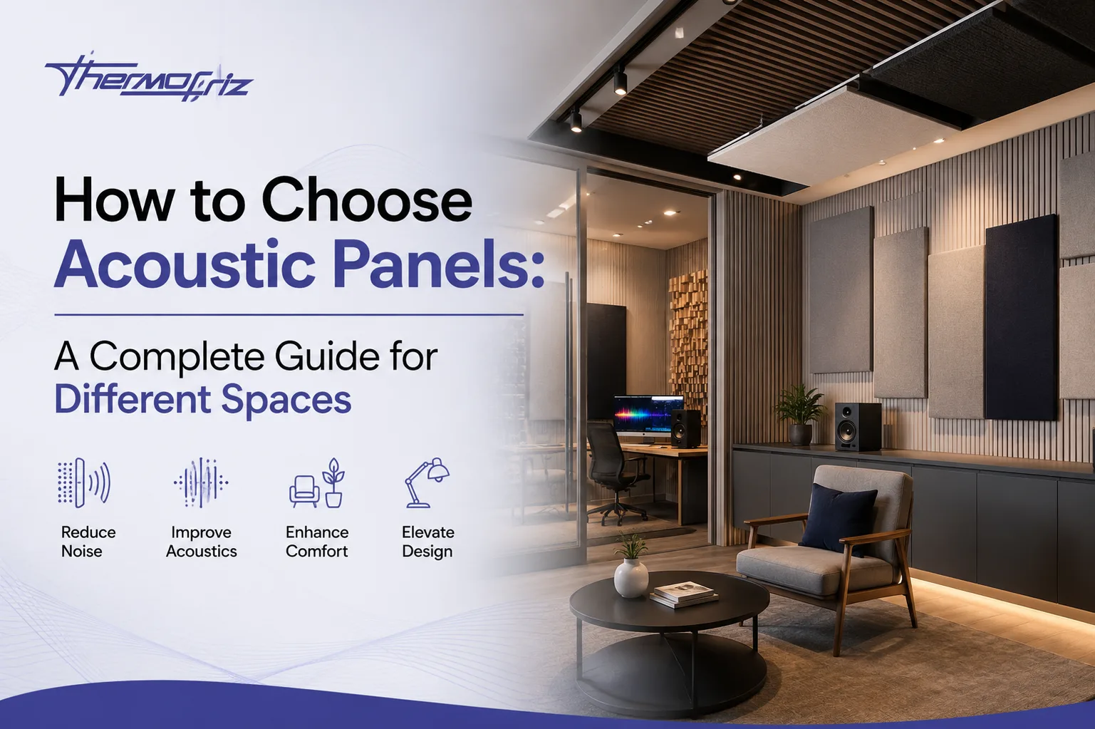Types of Acoustic Panels: Materials, Applications and How to Choose Types of Acoustic Panels: Materials, Applications and How to Choose
